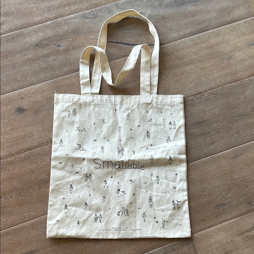 Cream Tote Bag